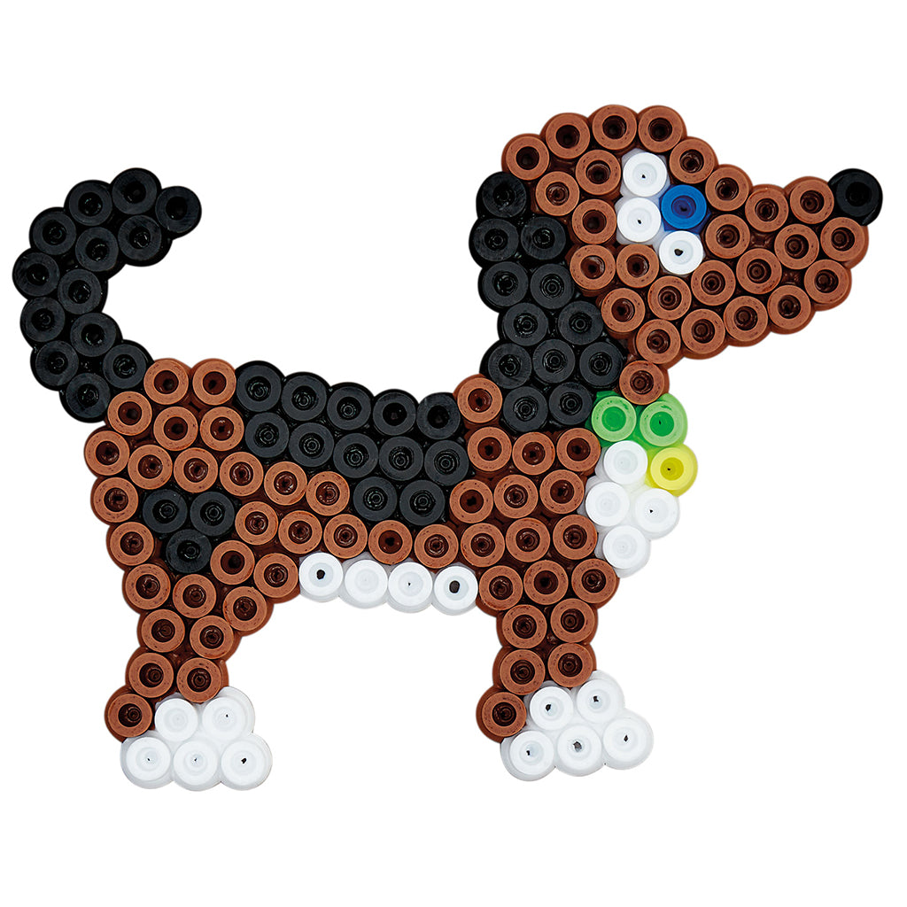 Hama Midi Group Pack, 4 Pegboards + 3000 Beads - Animals