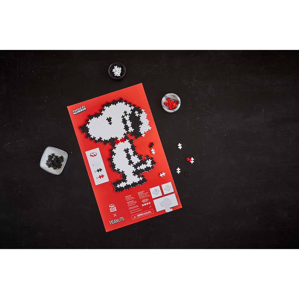 Plus-Plus, Puzzle by numbers, Nuser - 275 stk.