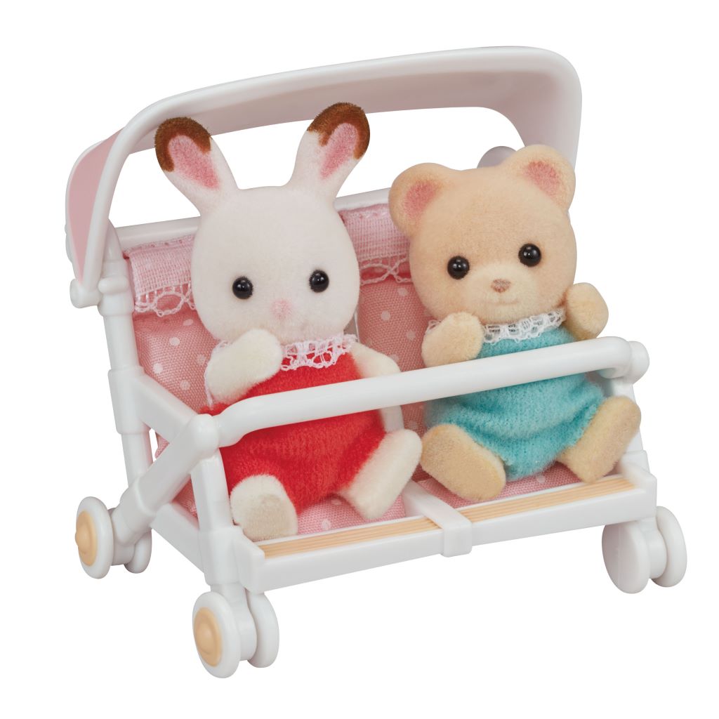 Sylvanian Families Twin Stroller