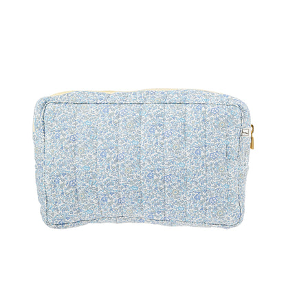 Bon Dep Pouch Small, Toiletry Bag with Liberty - Katie and Millie Light Blue