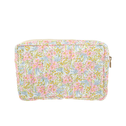 Bon Dep Pouch Small, Toiletry Pouch with Liberty - Swirling Petals Pink