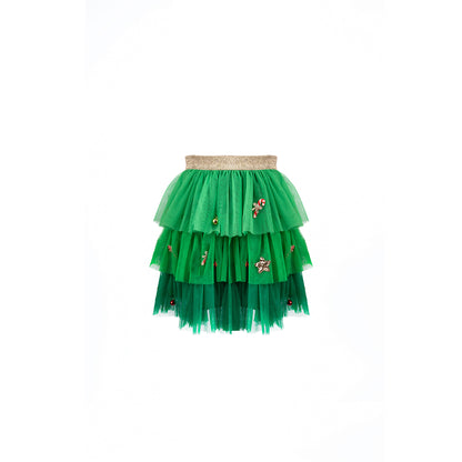 Great Pretenders Costume, Christmas Tree Skirt - Size 4-6 Years