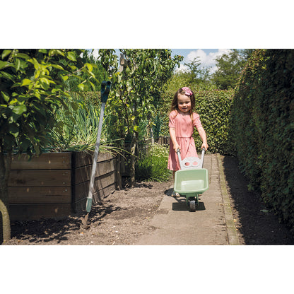Dantoy Green Garden Wheelbarrow Set in Net, Swan Ecolabelled