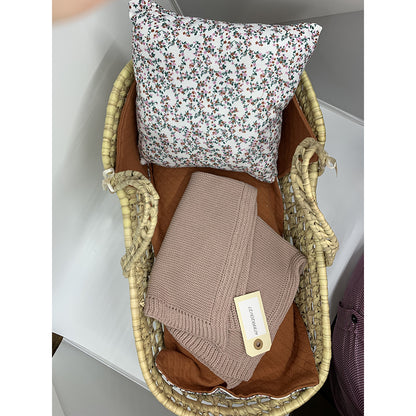 Así Doll Accessories, Woven Doll Lift - Flower Print Rust/Green