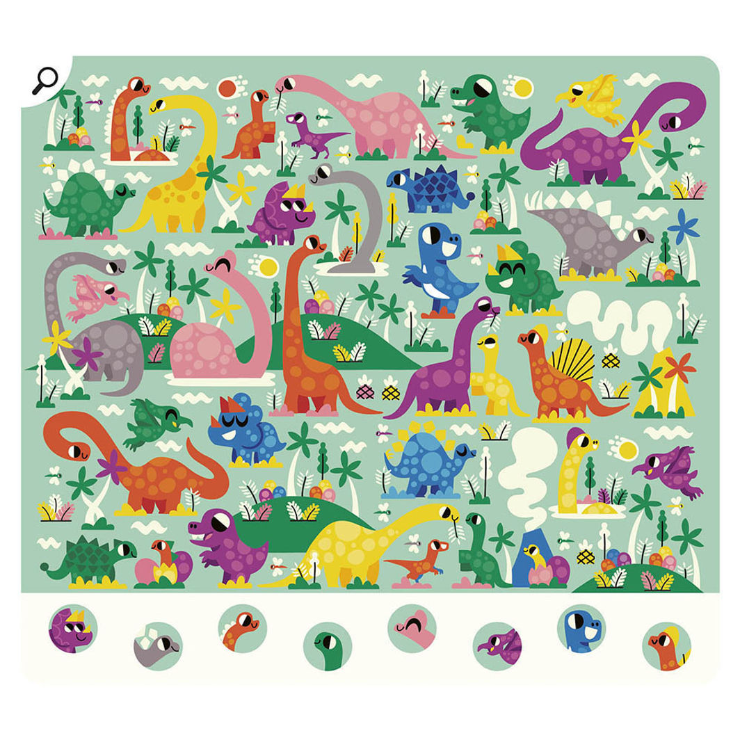 Auzou Activity Cards, 20 Tasks - Dinosaurs