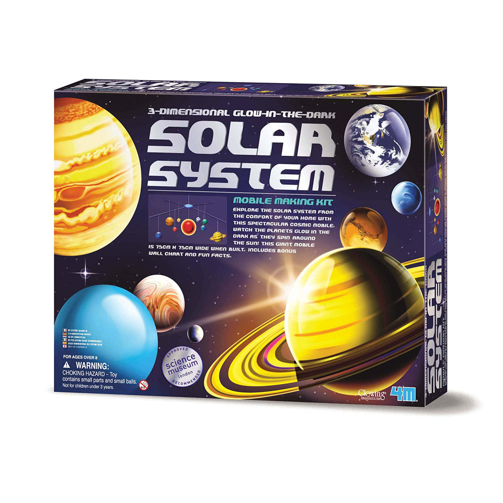 KidzLabs Experiment Kit - 3D Solar System Mobile Construction Set