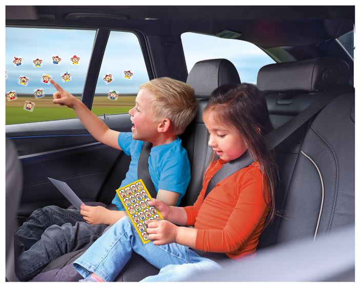 SES Creative Window Stickers for the Car – Who Am I?