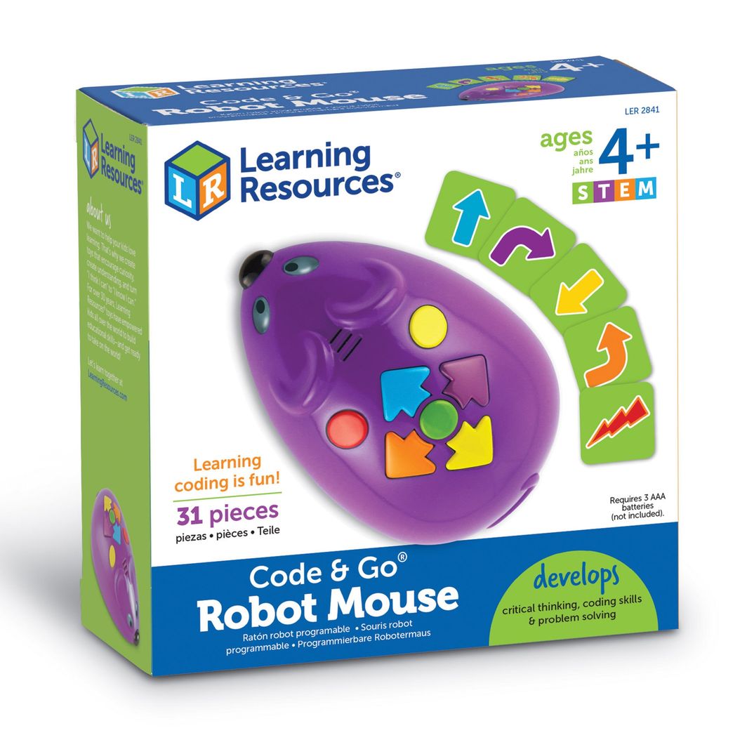 Learning Resources Code &amp; Go® - Programmable Robot Mouse