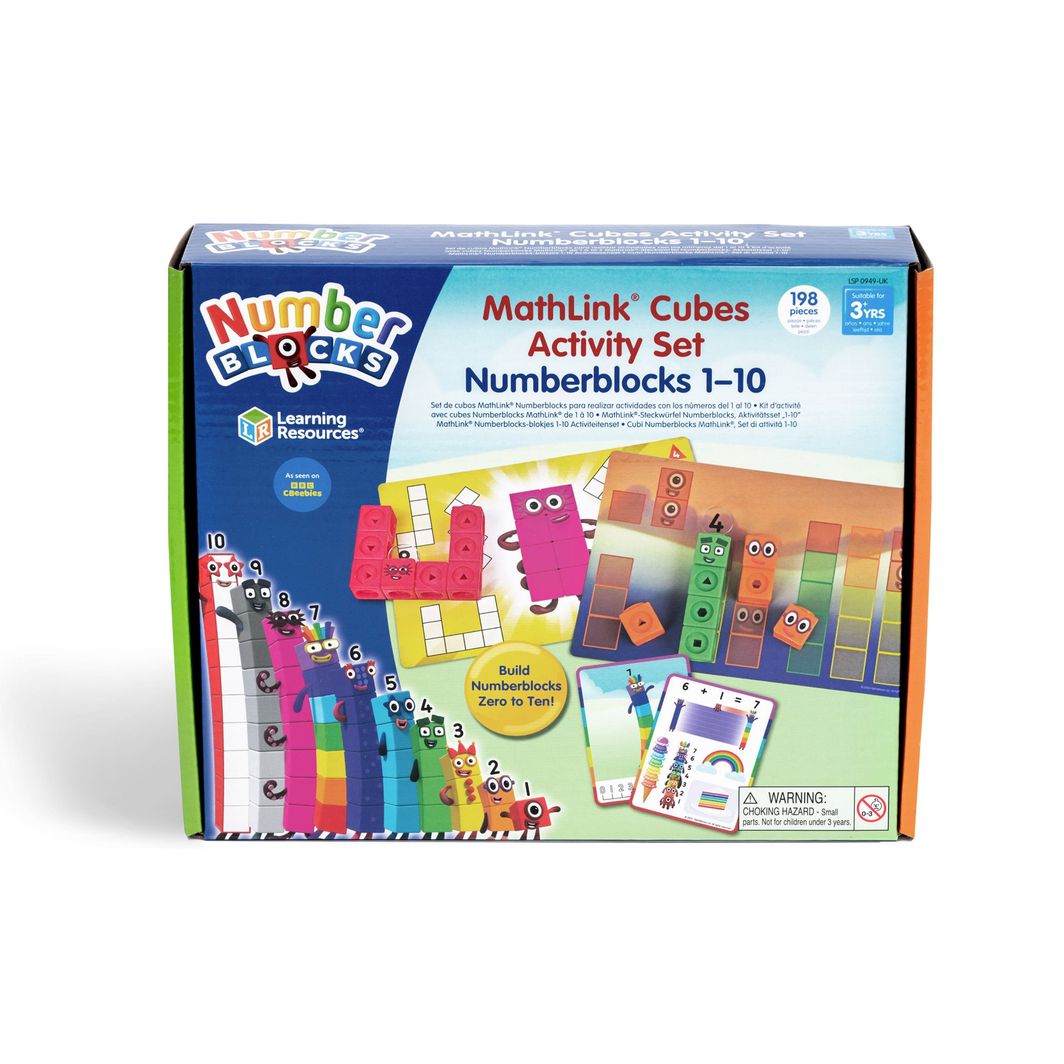 Learning Resources Numberblocks® - Activity Set with Numbers 1-10