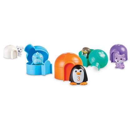 Learning Resources Learn About Numbers and Colors - Activity Set with Polar Animals