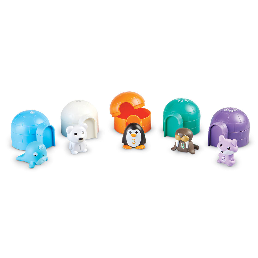 Learning Resources Learn About Numbers and Colors - Activity Set with Polar Animals