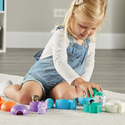 Learning Resources Learn About Numbers and Colors - Activity Set with Polar Animals