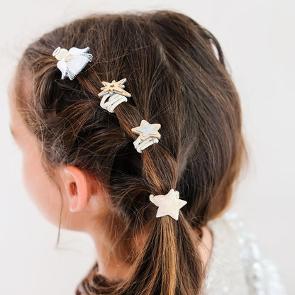 Mimi &amp; Lula - 8 Hair Ties - Sparkle Angel