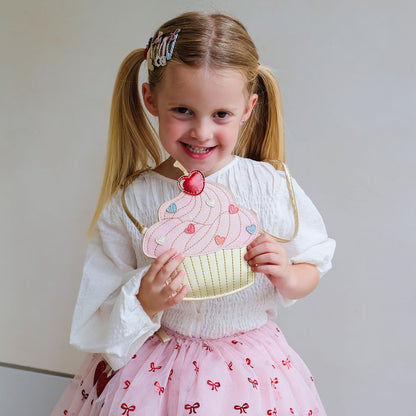 Mimi &amp; Lula Bag with Strap - Cutey Cupcake