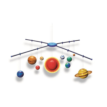 KidzLabs Experiment Kit – 3D Solar System Mobile Construction Set