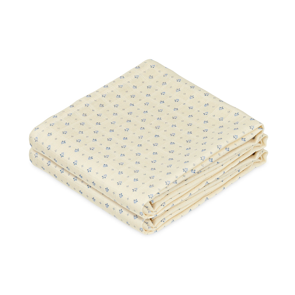 Cam Cam Organic Muslin Cloth, 2-Pack - Capri