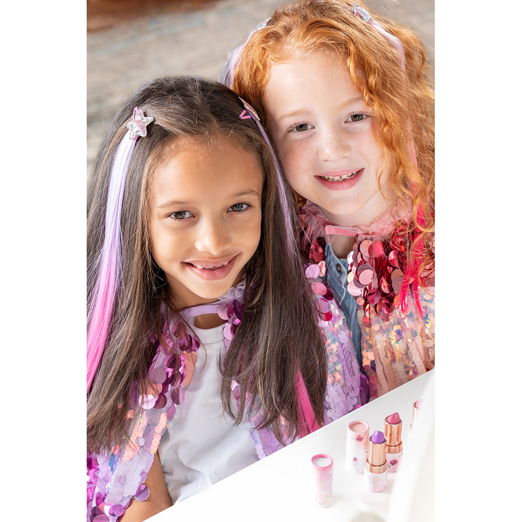 Great Pretenders Cape, The 5th Avenue Sequin Cape, Purple - Size 4-6 Years