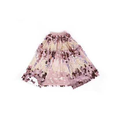 Great Pretenders Cape, The 5th Avenue Sequin Cape, Pink - Size 4-6 Years