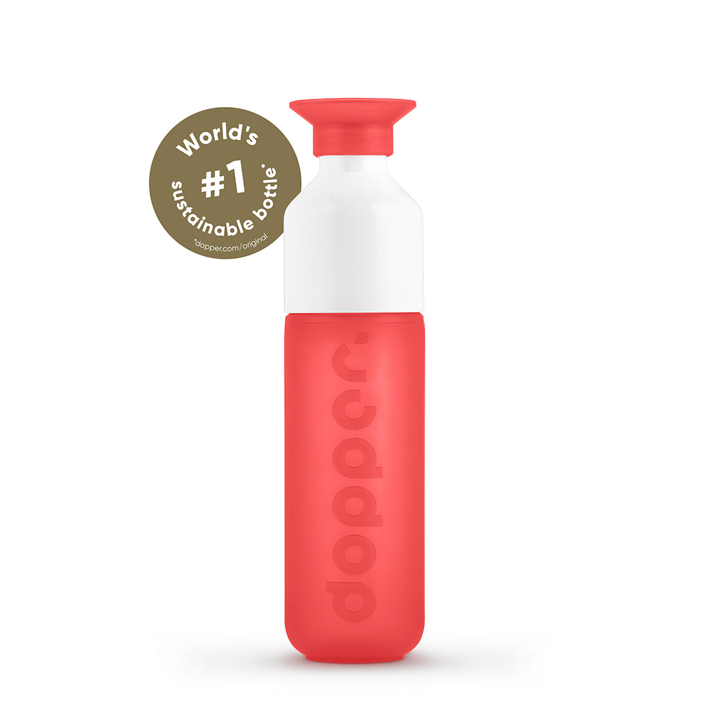 Dopper Drinking Bottle, Original - Coral Splash