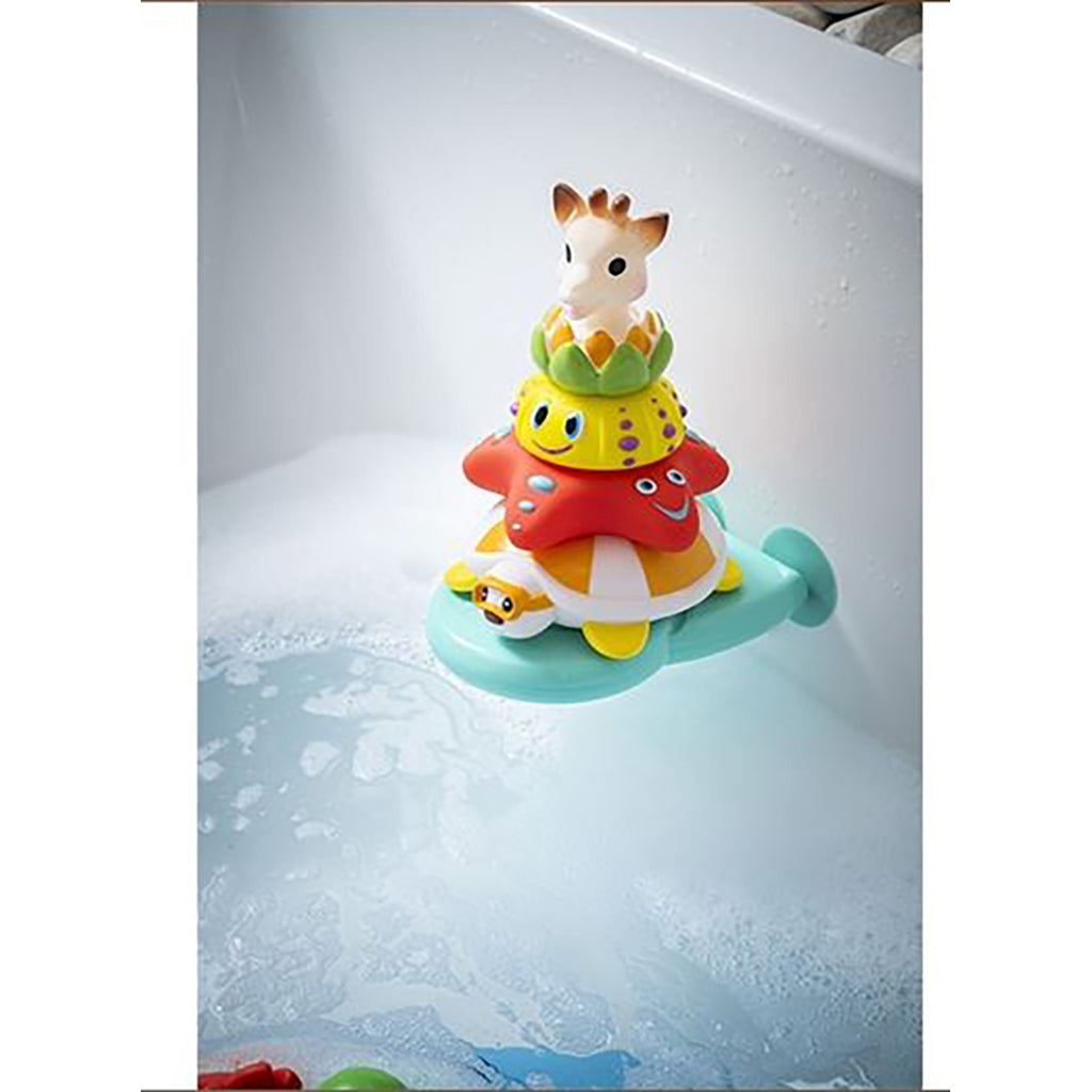 Sophie la girafe, Bath Toy - Splash and Surf Pyramid