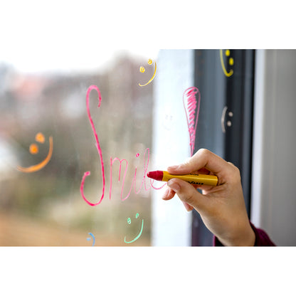 Faber-Castell Window Colors/Whiteboard, EFA Wax Crayons - Set of 12