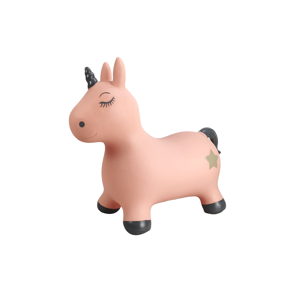 &quot;Find That Hippo, Bouncing Animal, Unicorn Luna - Blush/Pink&quot;