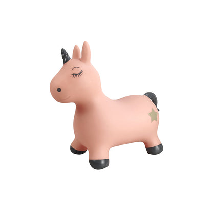&quot;Find That Hippo, Bouncing Animal, Unicorn Luna - Blush/Pink&quot;