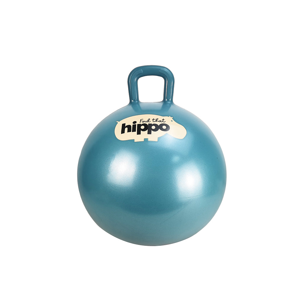 Find that Hippo Bouncing Ball - Dark Cyan