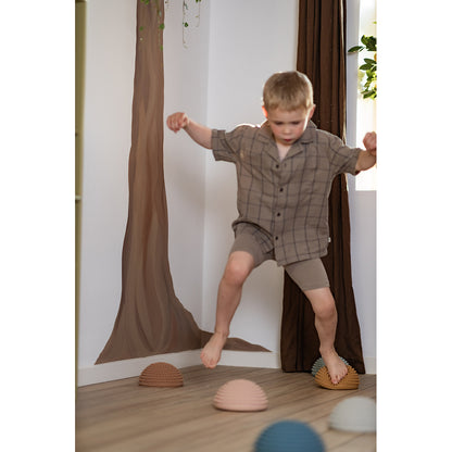 Find that Hippo, Sansesten, Set of 4 pcs - Sunset