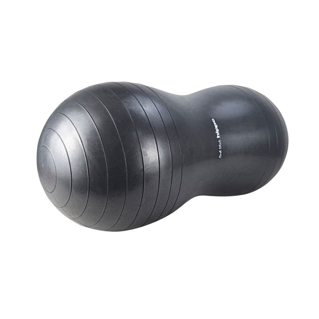 Find that Hippo Peanut-Shaped Balance Ball, Dark Grey
