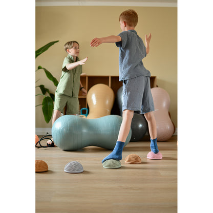Find that Hippo Peanut-Shaped Balance Ball, Dark Grey
