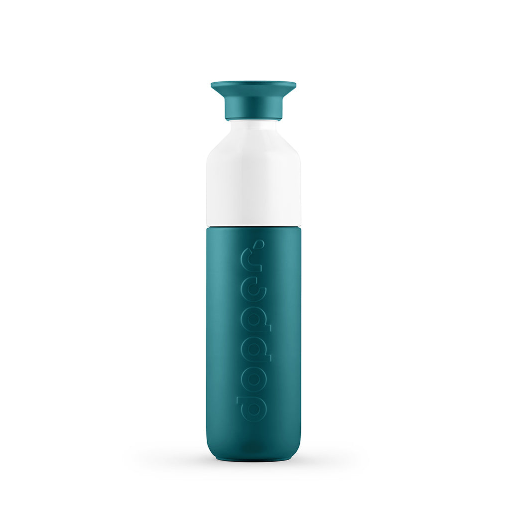 Dopper Thermos Bottle, Insulated 350 ml - Green Lagoon