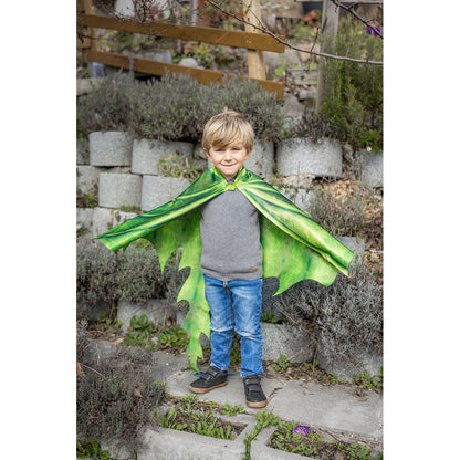 Great Pretenders Mask and Dragon Cape with Soft Wings - Size 4-6 Years