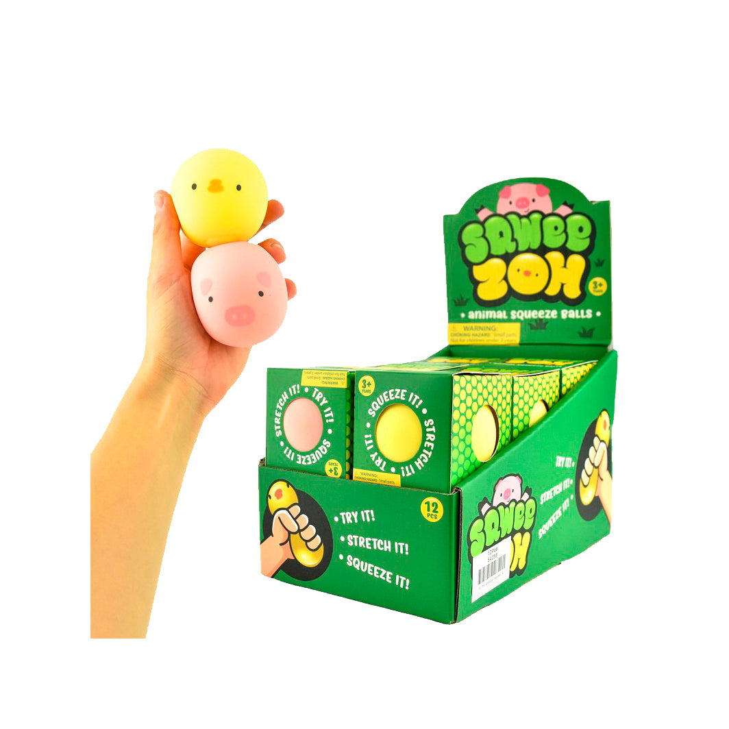 Robetoy Squeezy Animals Assorted Models