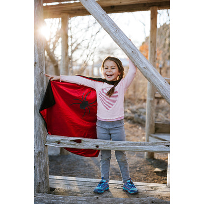 Great Pretenders Spider Cape and Batman Cape in One - Size 5-6 Years