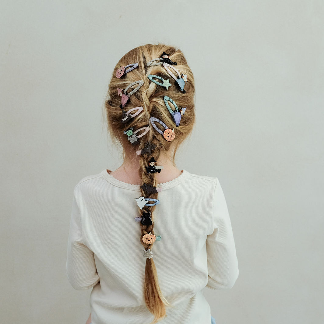 Mimi &amp; Lula Hair Accessories, 8 Hair Ties - Mini Halloween