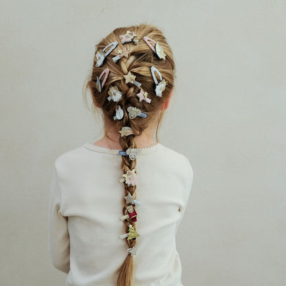 Mimi &amp; Lula 8 Hair Clips, Mini Angel Christmas