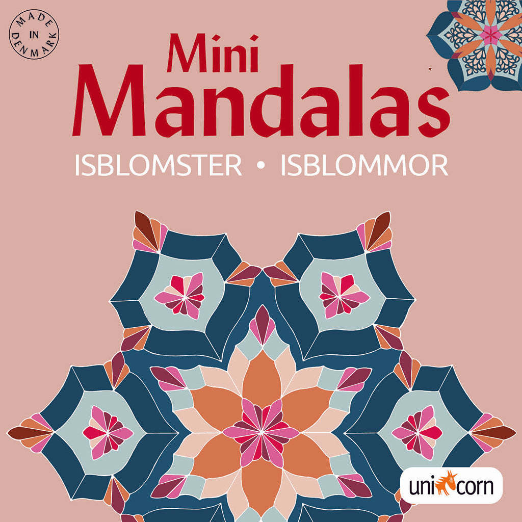 Mini Mandalas Coloring Book, Ice Flowers