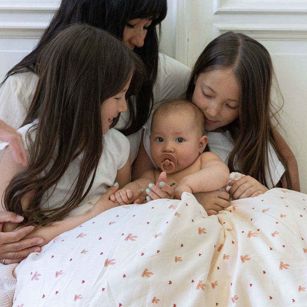 Cam Cam Organic Junior Bedding – Bows