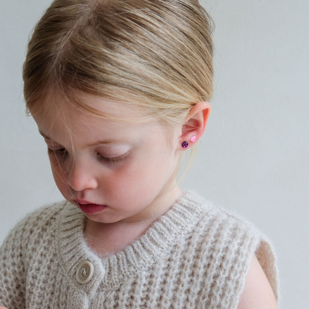 Mimi &amp; Lula Self-Adhesive Ear Stickers 30 Pairs - Colour Gem Earrings