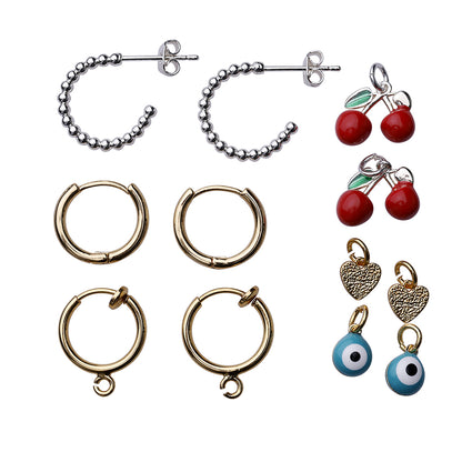 Me &amp; My Box, DIY Jewelry Kit, Tassel Ear – Make 3 Pairs of Earrings for Kids