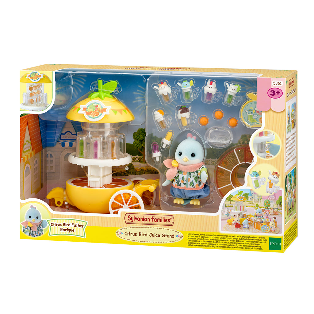 Sylvanian Families, Citrus Bird – Juice Stand