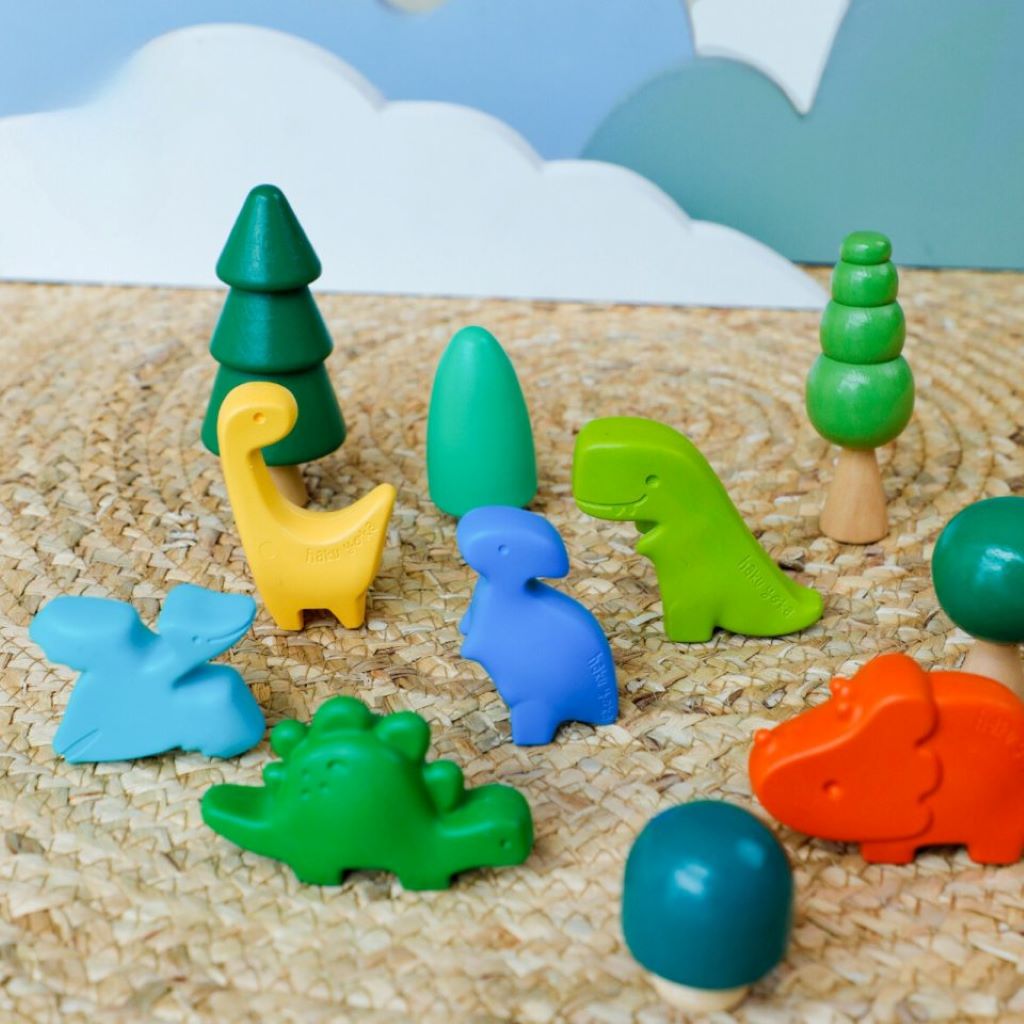 Haku Yoka, My First Colors - Dinosaurs