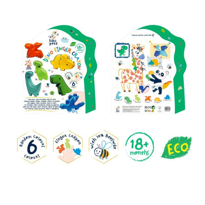 Haku Yoka, My First Colors - Dinosaurs