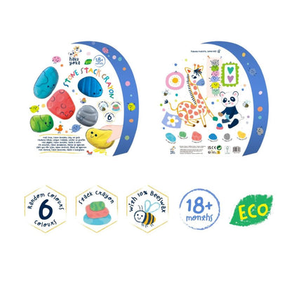 Haku Yoka, My First Colors - Stone Shaped