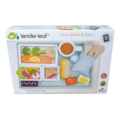 Tender Leaf Wooden Play Food, Airplane Meal