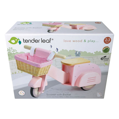 Tender Leaf Ride-On, Pink Scooter