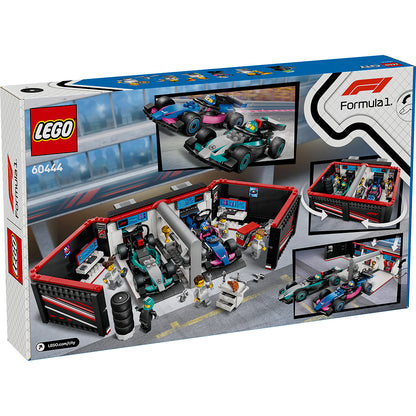 LEGO® City Project Alicia 2025, F1® Garage: Mercedes-AMG and Alpine Cars
