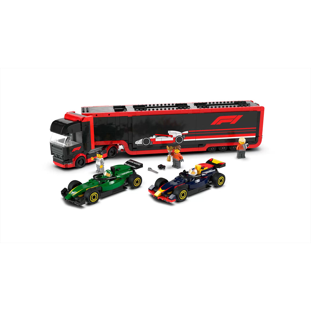 LEGO® City Project Alicia 2025, F1® Transport Truck with RB20 and AMR24 F1® Cars