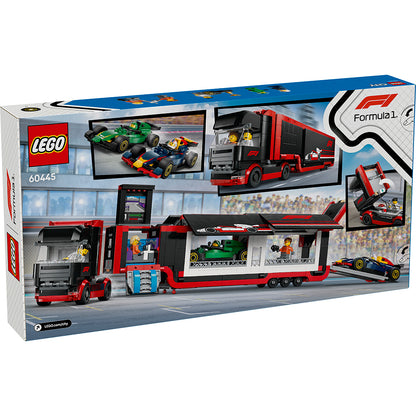 LEGO® City Project Alicia 2025, F1® Transport Truck with RB20 and AMR24 F1® Cars